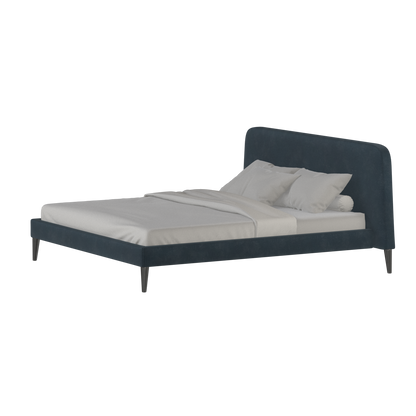 Selma Double Bed with Deep Vertical Tufting