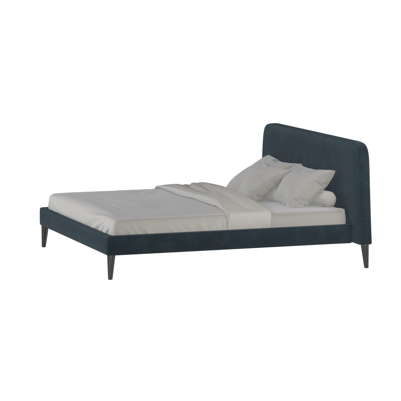 Selma Double Bed with Deep Vertical Tufting