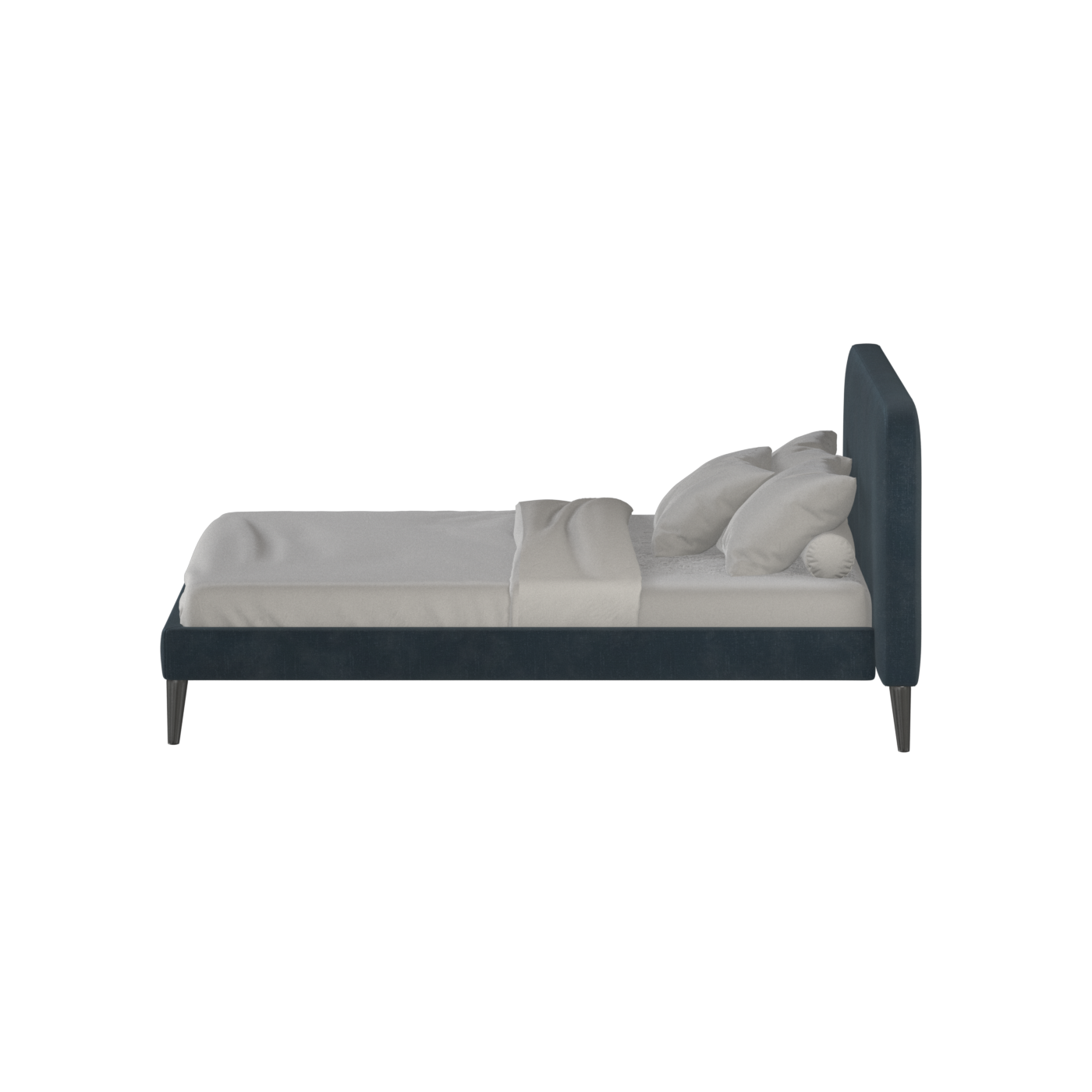 Selma Double Bed with Deep Vertical Tufting