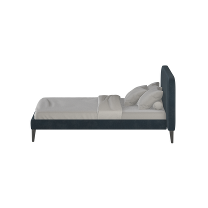 Selma Double Bed with Deep Vertical Tufting