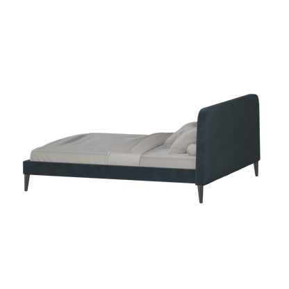 Selma Double Bed with Deep Vertical Tufting