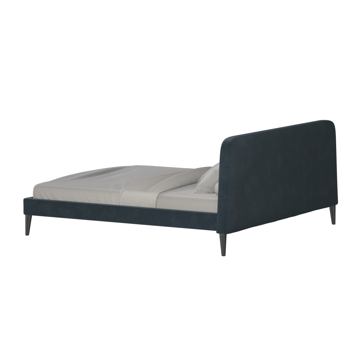Selma Double Bed with Deep Vertical Tufting