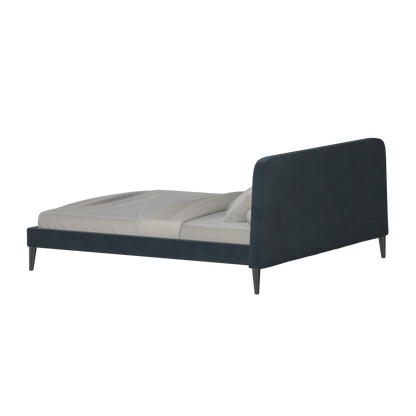Selma Double Bed with Deep Vertical Tufting