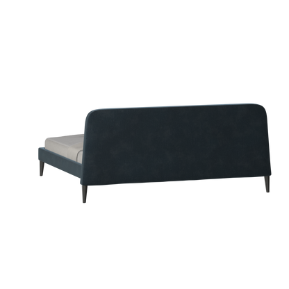 Selma Double Bed with Deep Vertical Tufting