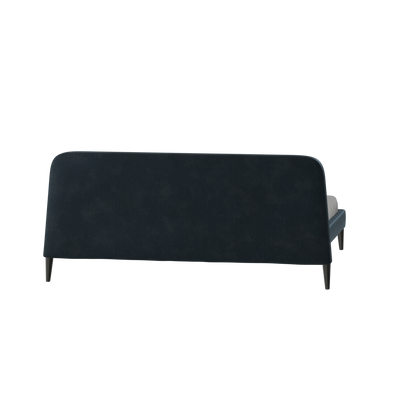 Selma Double Bed with Deep Vertical Tufting