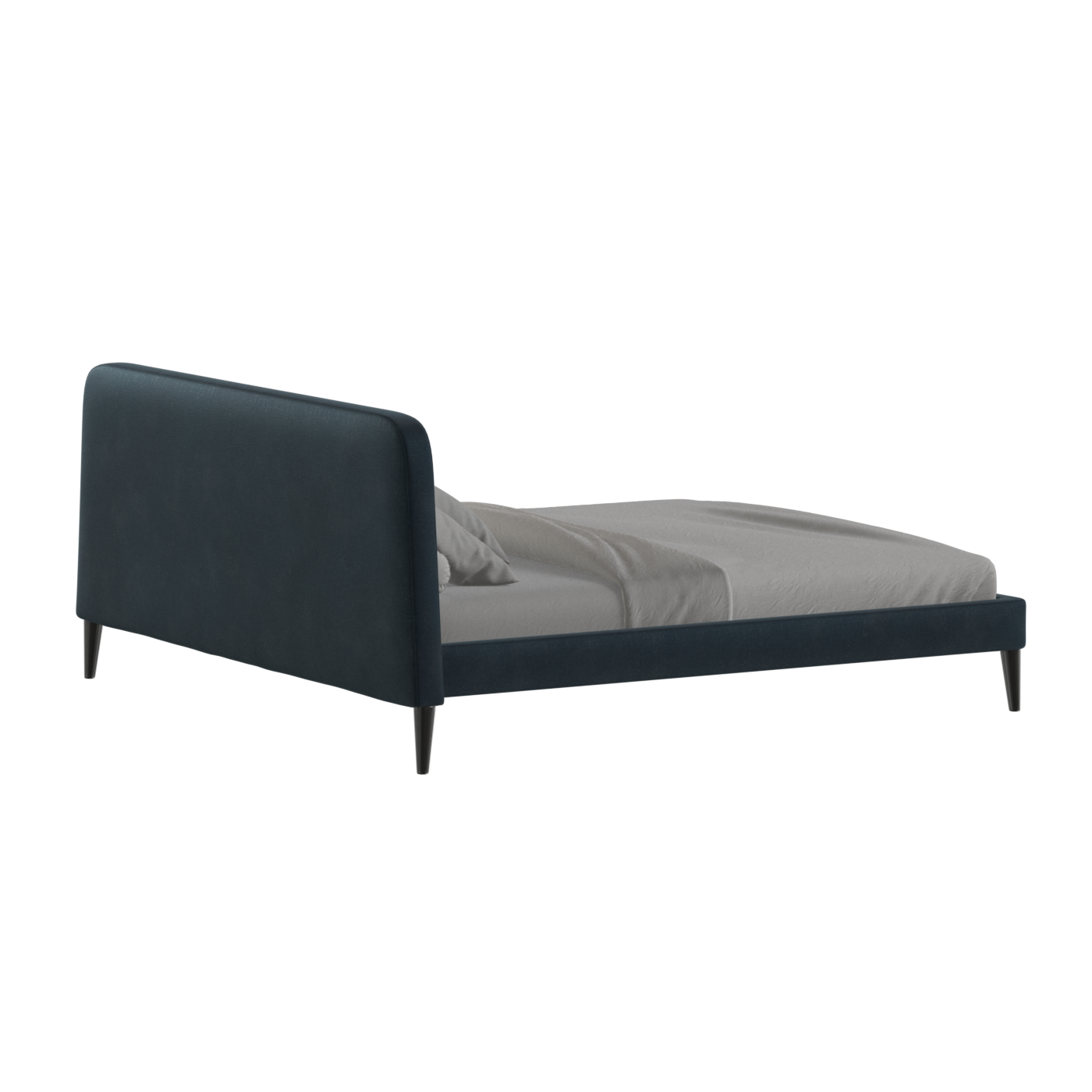 Selma Double Bed with Deep Vertical Tufting