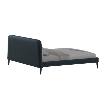 Selma Double Bed with Deep Vertical Tufting
