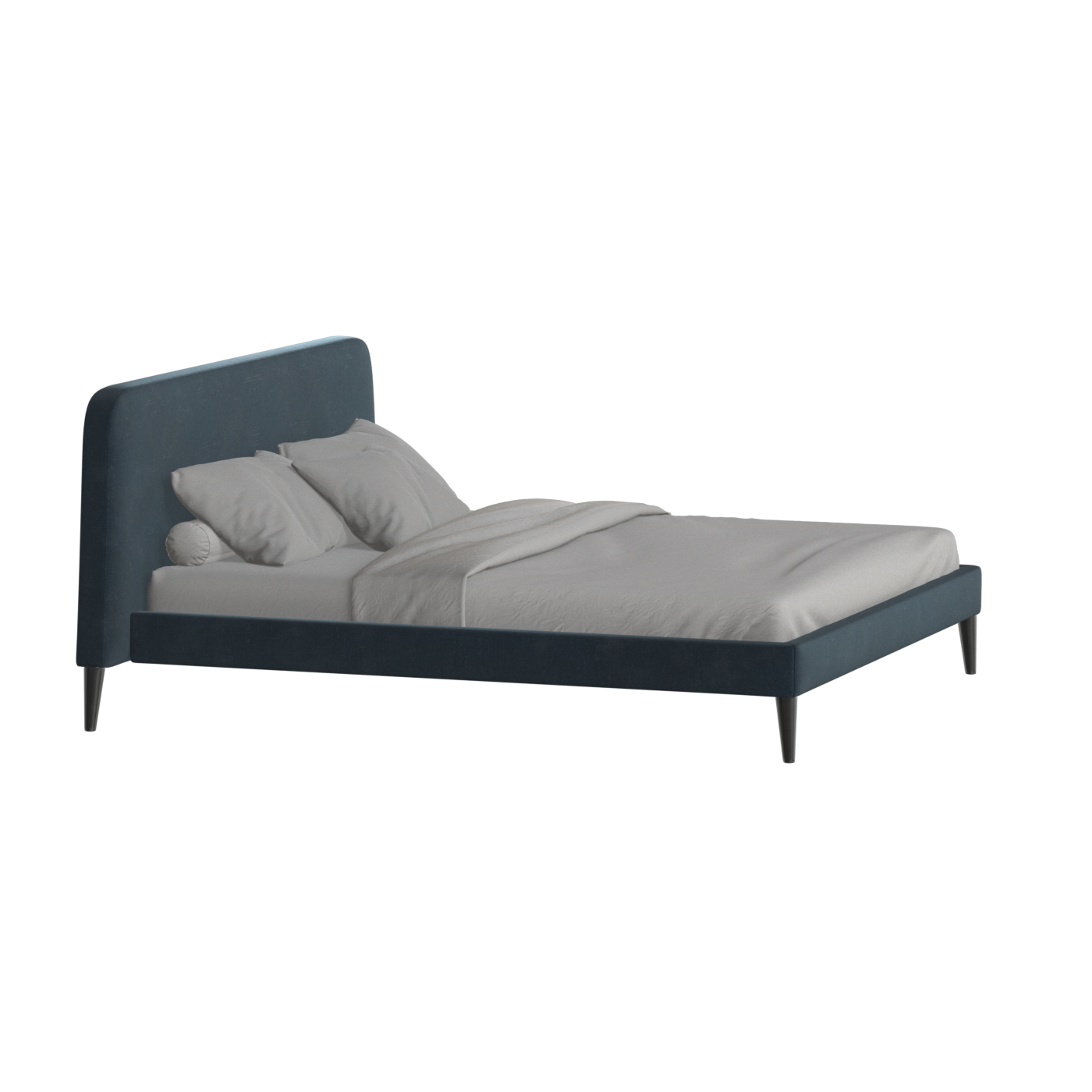 Selma Double Bed with Deep Vertical Tufting