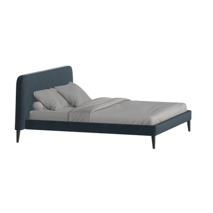Selma Double Bed with Deep Vertical Tufting