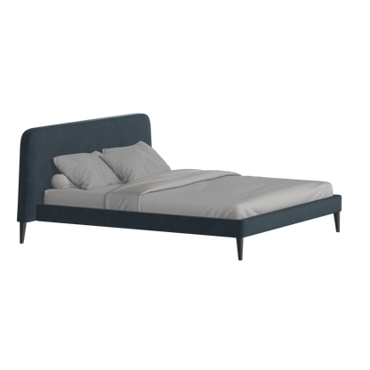 Selma Double Bed with Deep Vertical Tufting