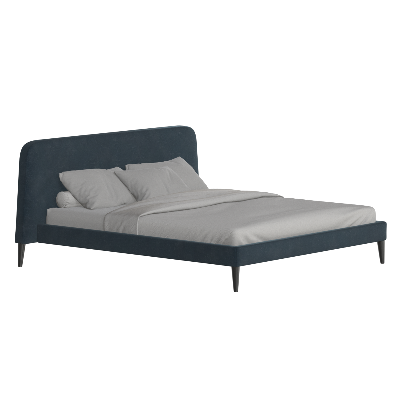 Selma Double Bed with Deep Vertical Tufting