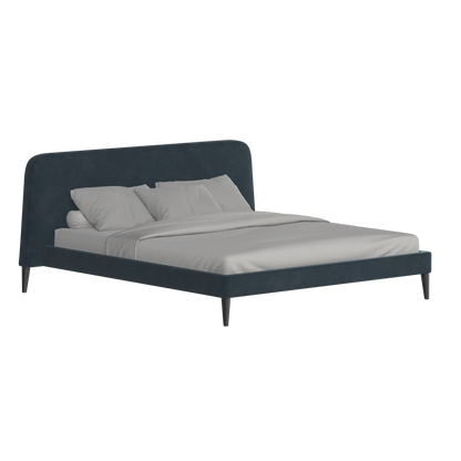 Selma Double Bed with Deep Vertical Tufting