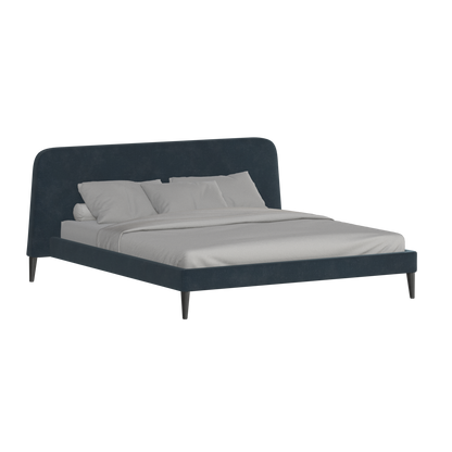 Selma Double Bed with Deep Vertical Tufting