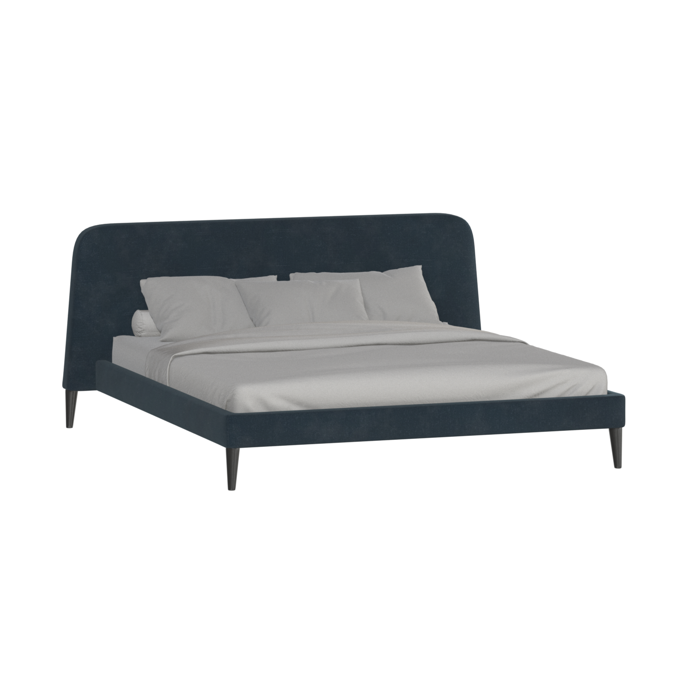 Selma Double Bed with Deep Vertical Tufting