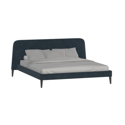 Selma Double Bed with Deep Vertical Tufting