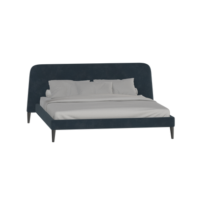 Selma Double Bed with Deep Vertical Tufting
