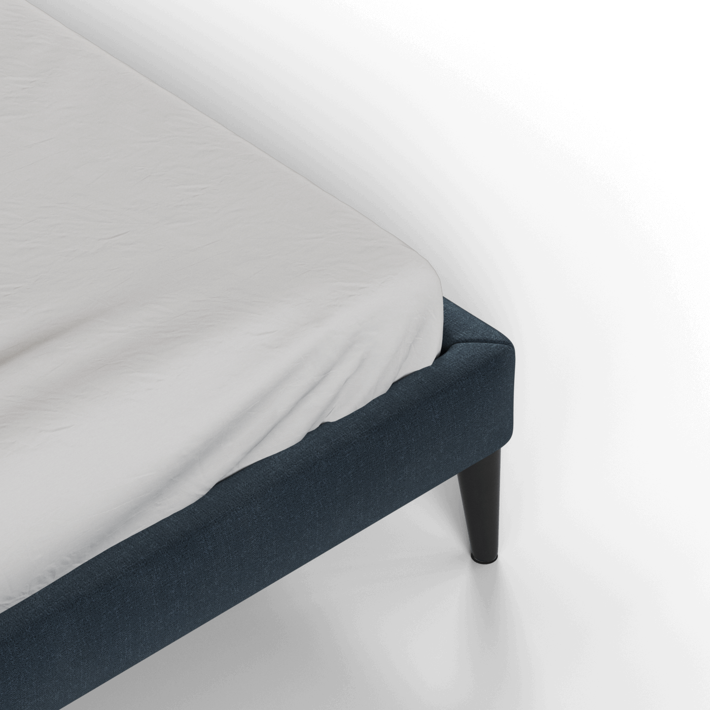 Selma Double Bed with Deep Vertical Tufting