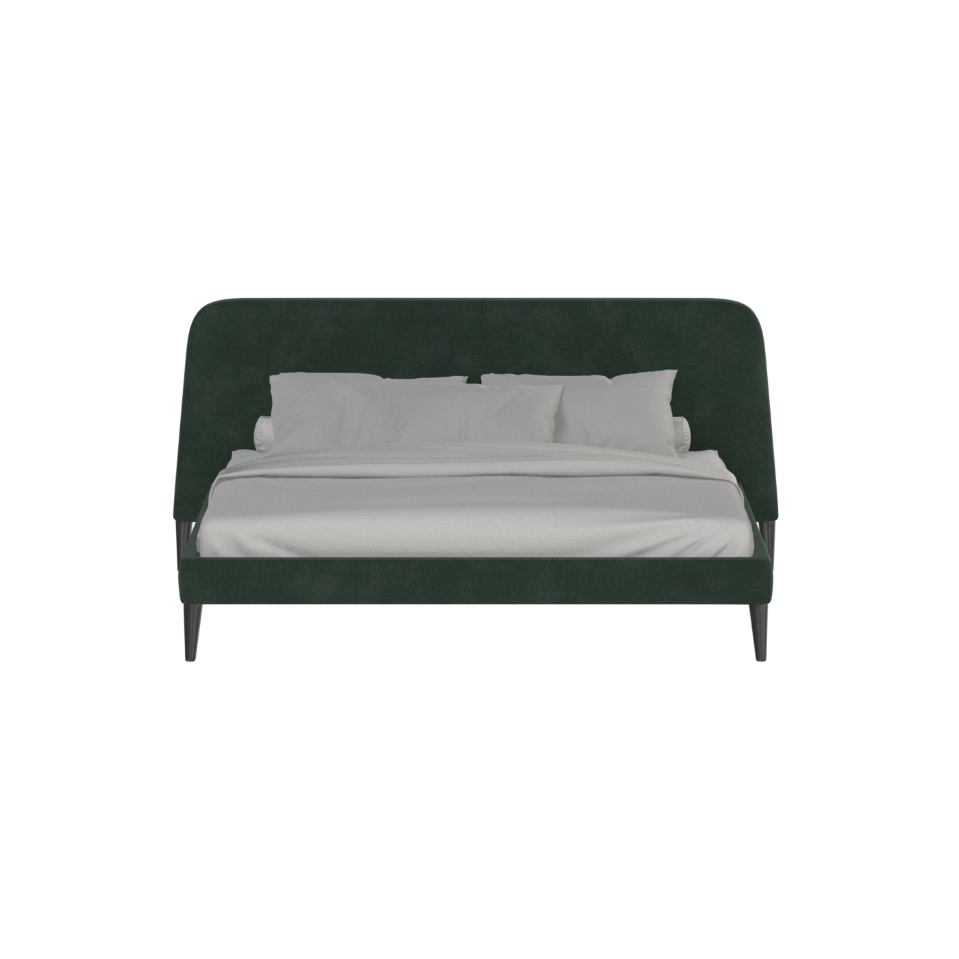 Selma Double Bed with Deep Vertical Tufting