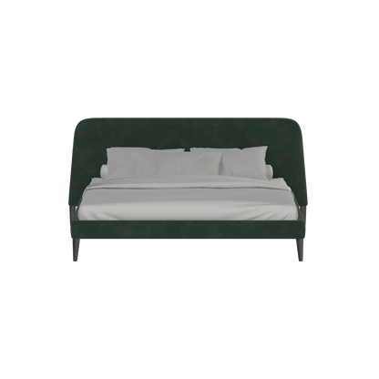 Selma Double Bed with Deep Vertical Tufting