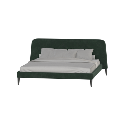Selma Double Bed with Deep Vertical Tufting