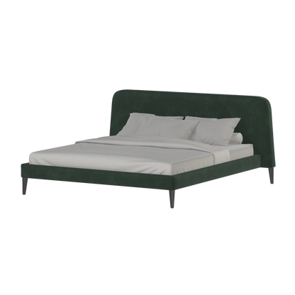 Selma Double Bed with Deep Vertical Tufting