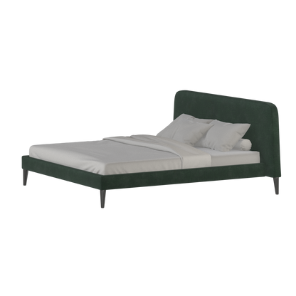Selma Double Bed with Deep Vertical Tufting