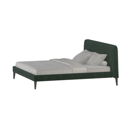 Selma Double Bed with Deep Vertical Tufting