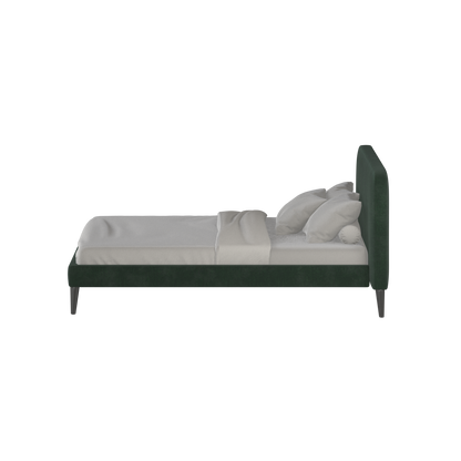 Selma Double Bed with Deep Vertical Tufting