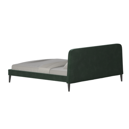 Selma Double Bed with Deep Vertical Tufting