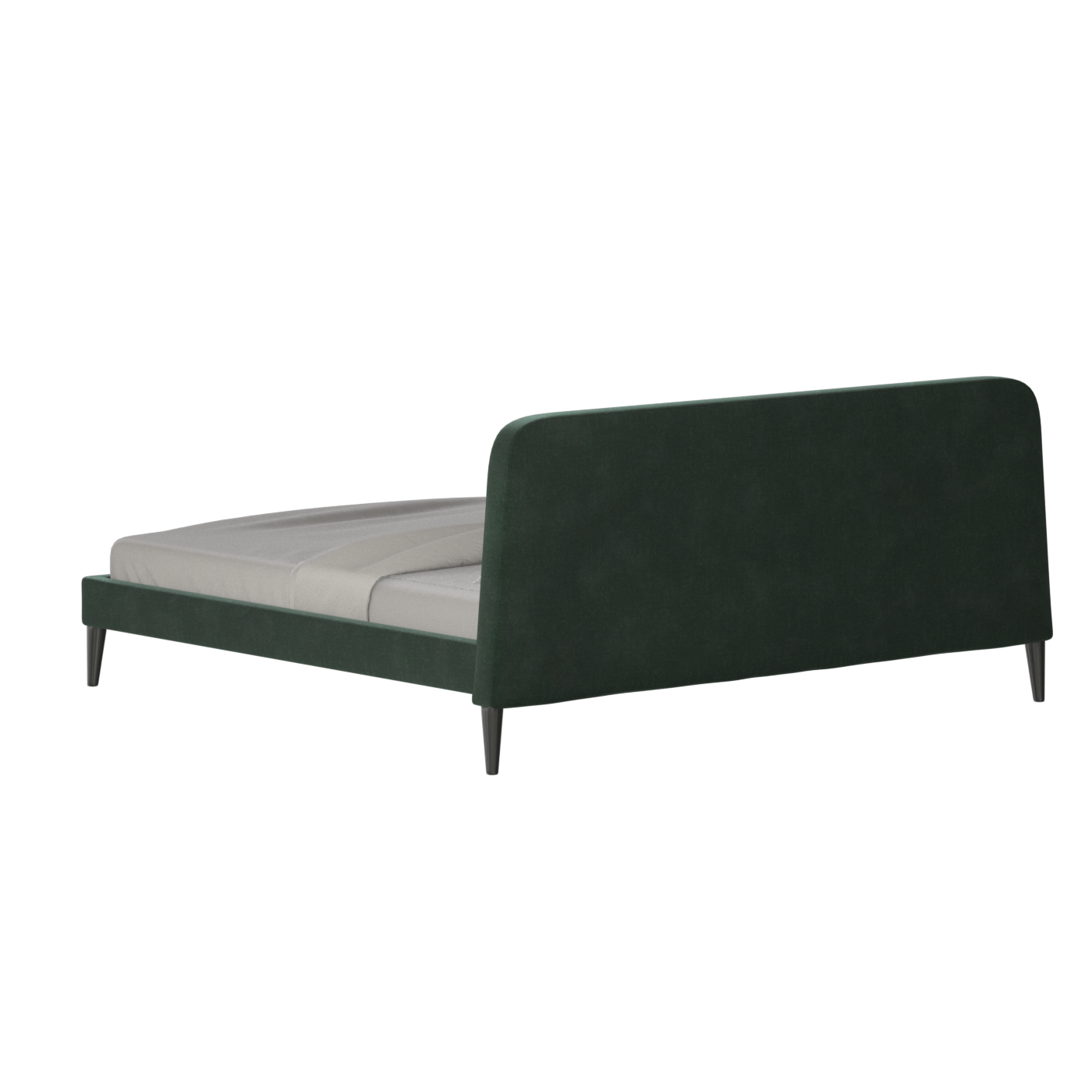 Selma Double Bed with Deep Vertical Tufting