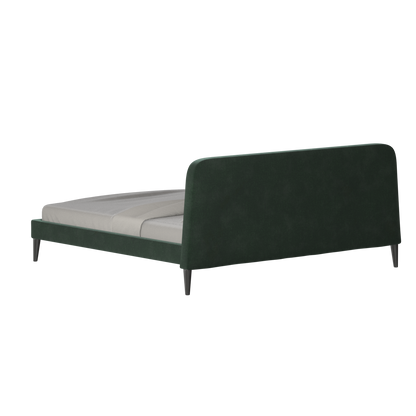 Selma Double Bed with Deep Vertical Tufting