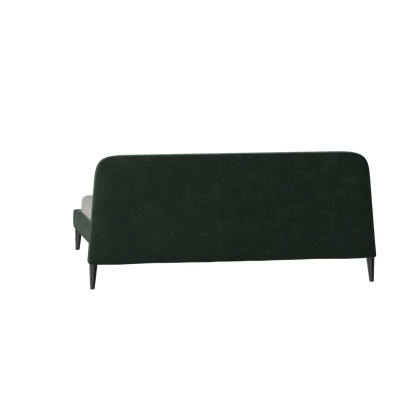 Selma Double Bed with Deep Vertical Tufting