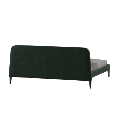 Selma Double Bed with Deep Vertical Tufting