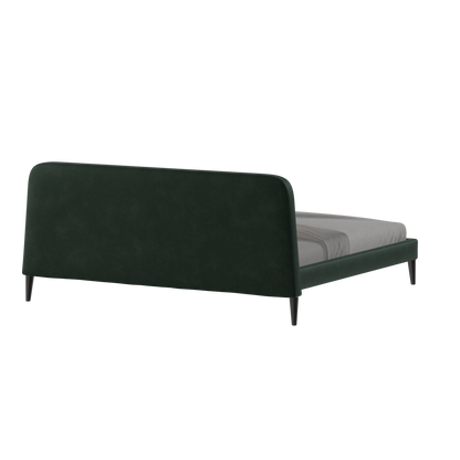 Selma Double Bed with Deep Vertical Tufting