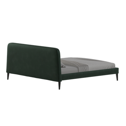 Selma Double Bed with Deep Vertical Tufting