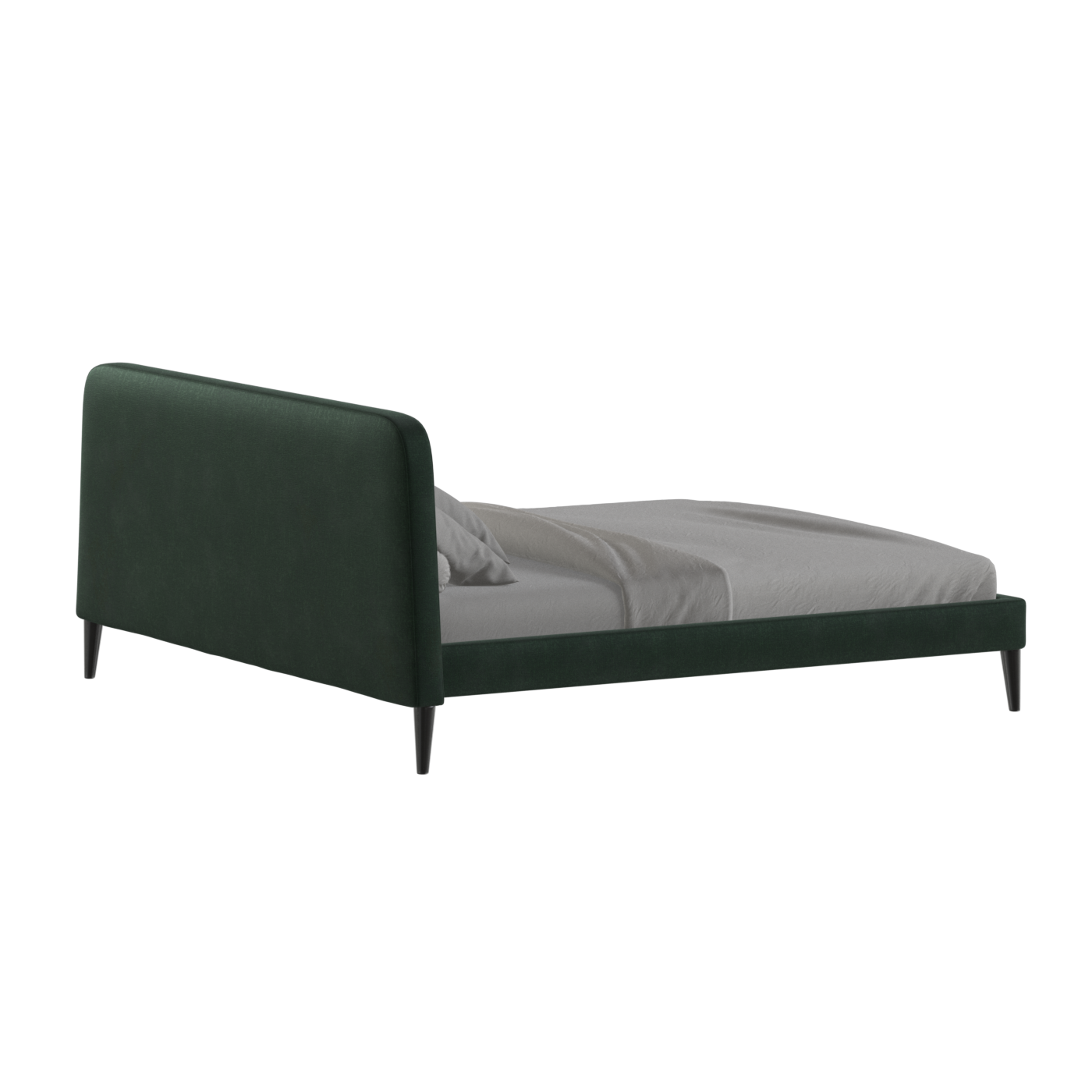 Selma Double Bed with Deep Vertical Tufting