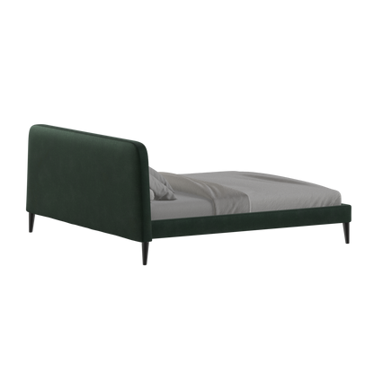 Selma Double Bed with Deep Vertical Tufting