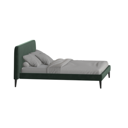 Selma Double Bed with Deep Vertical Tufting