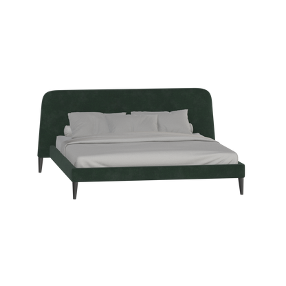 Selma Double Bed with Deep Vertical Tufting