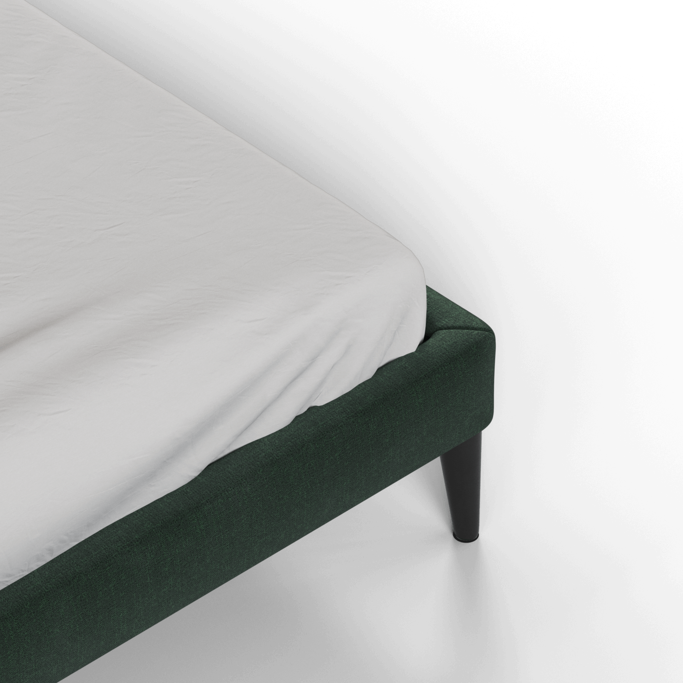 Selma Double Bed with Deep Vertical Tufting