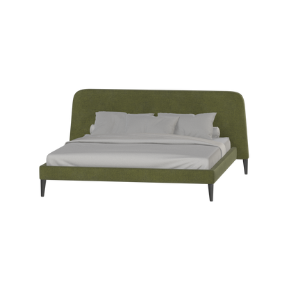Selma Double Bed with Deep Vertical Tufting