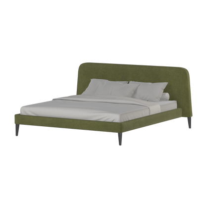 Selma Double Bed with Deep Vertical Tufting