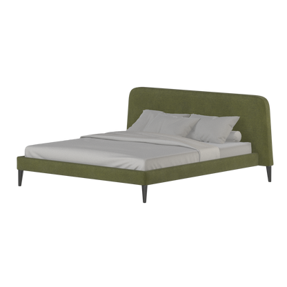 Selma Double Bed with Deep Vertical Tufting