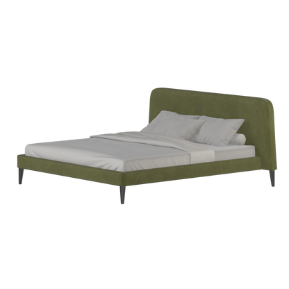 Selma Double Bed with Deep Vertical Tufting
