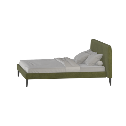 Selma Double Bed with Deep Vertical Tufting