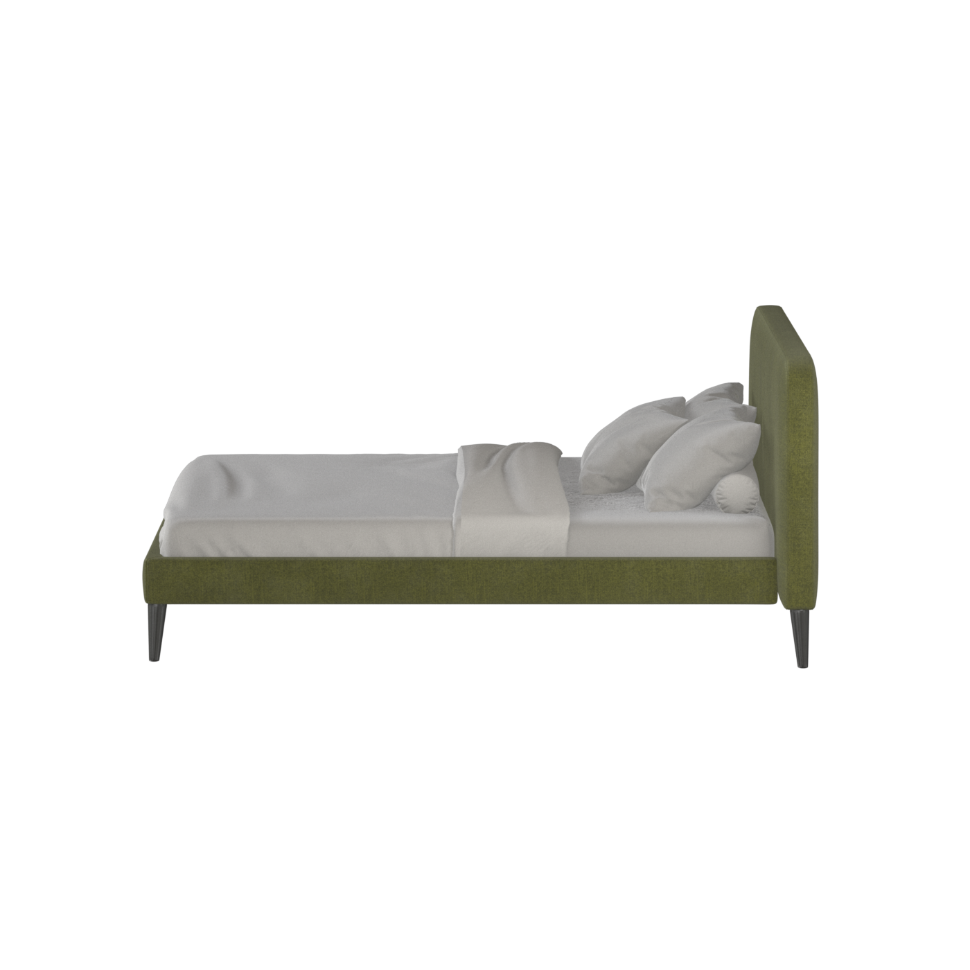 Selma Double Bed with Deep Vertical Tufting