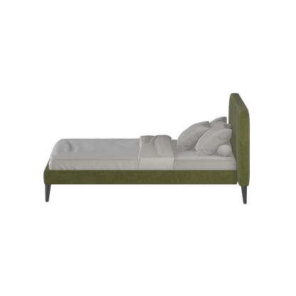 Selma Double Bed with Deep Vertical Tufting