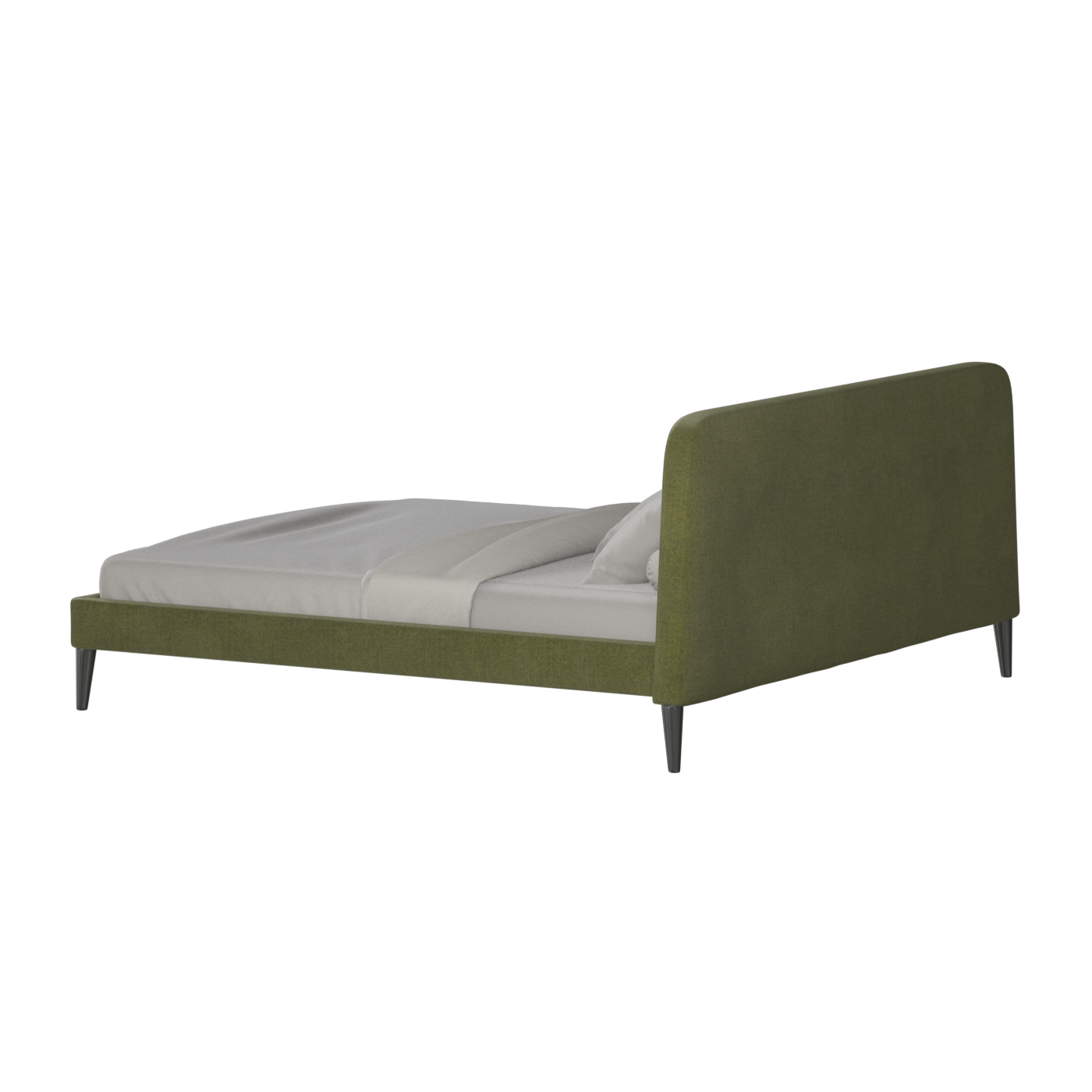 Selma Double Bed with Deep Vertical Tufting