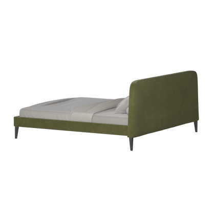 Selma Double Bed with Deep Vertical Tufting