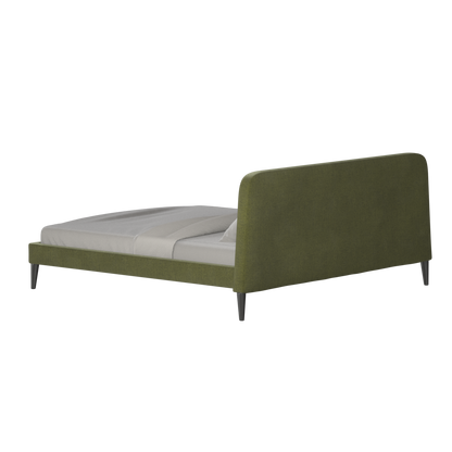 Selma Double Bed with Deep Vertical Tufting